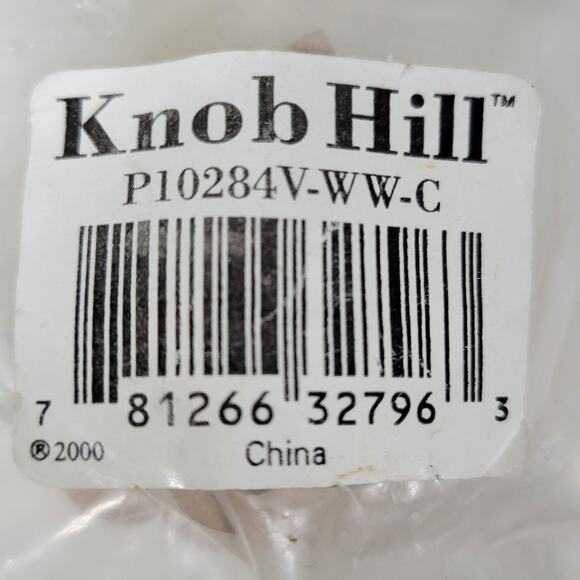 Knob Hill Fleur De Lis Cabinet Knobs Beige Decorative Drawer Pulls, Set of 16 - Picture 2 of 16